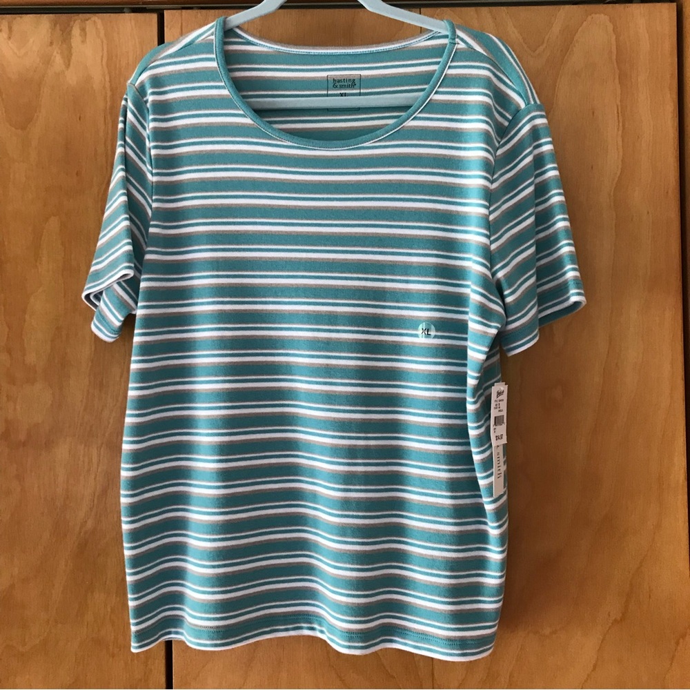 NWT. Beautiful striped shirt.